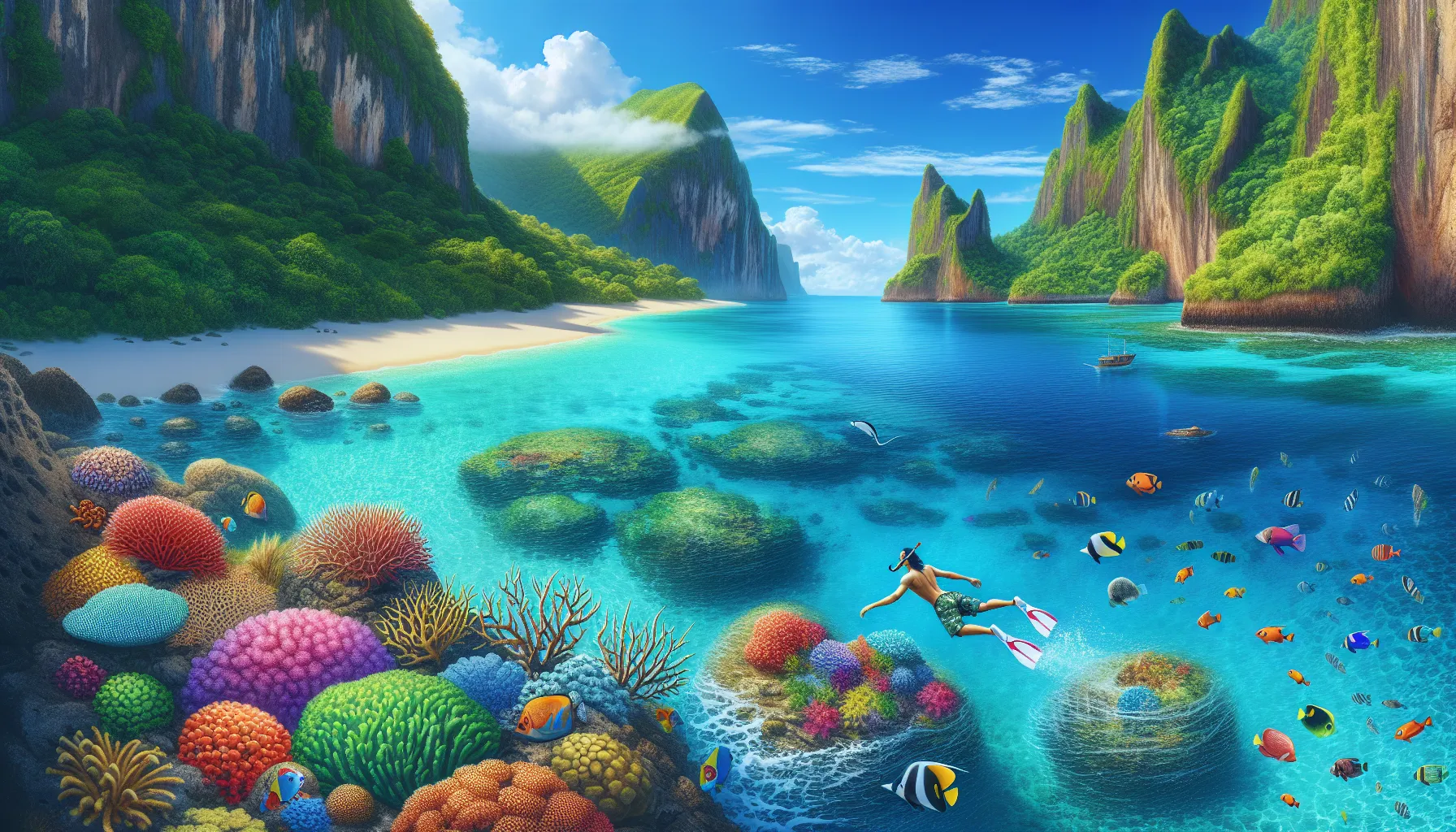 Fernando de Noronha é um arquipélago brasileiro conhecido por suas belas paisagens naturais. Se você está planejando visitar este paraíso em 2024, aqui estão algumas dicas para explorar suas belezas naturais:
1. Praias deslumbrantes: Noronha é famosa por suas praias de tirar o fôlego. Não deixe de visitar a Praia do Sancho