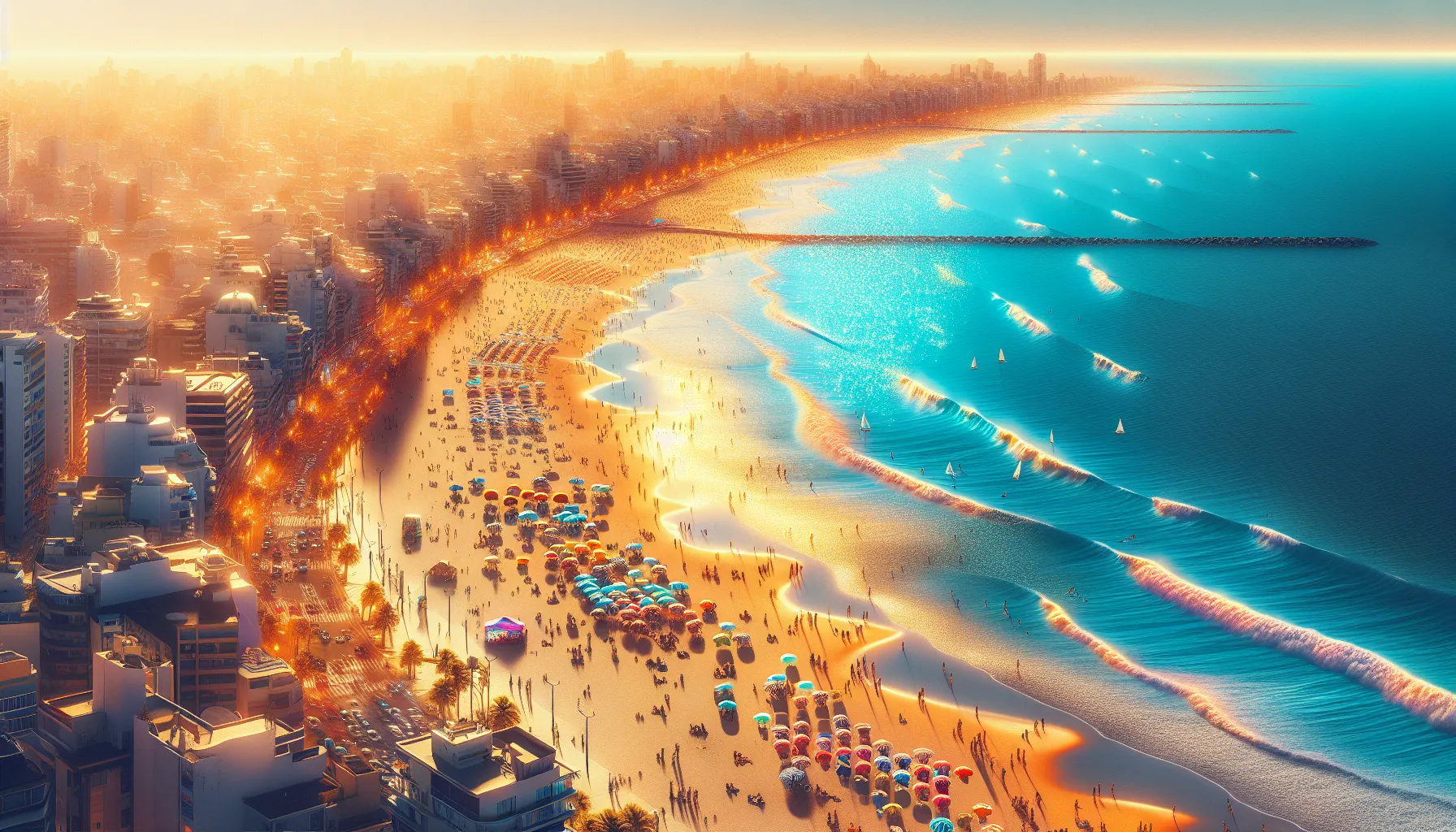 Mar del Plata: Praias e Entretenimento no Atlântico
Mar del Plata é uma cidade localizada na costa atlântica da Argentina, conhecida por suas belas praias e animada vida noturna. É um destino popular tanto para os argentinos quanto para os turistas estrangeiros que buscam sol, mar e diversão.
A cidade possui uma grande variedade de praias, que atendem a todos os gostos