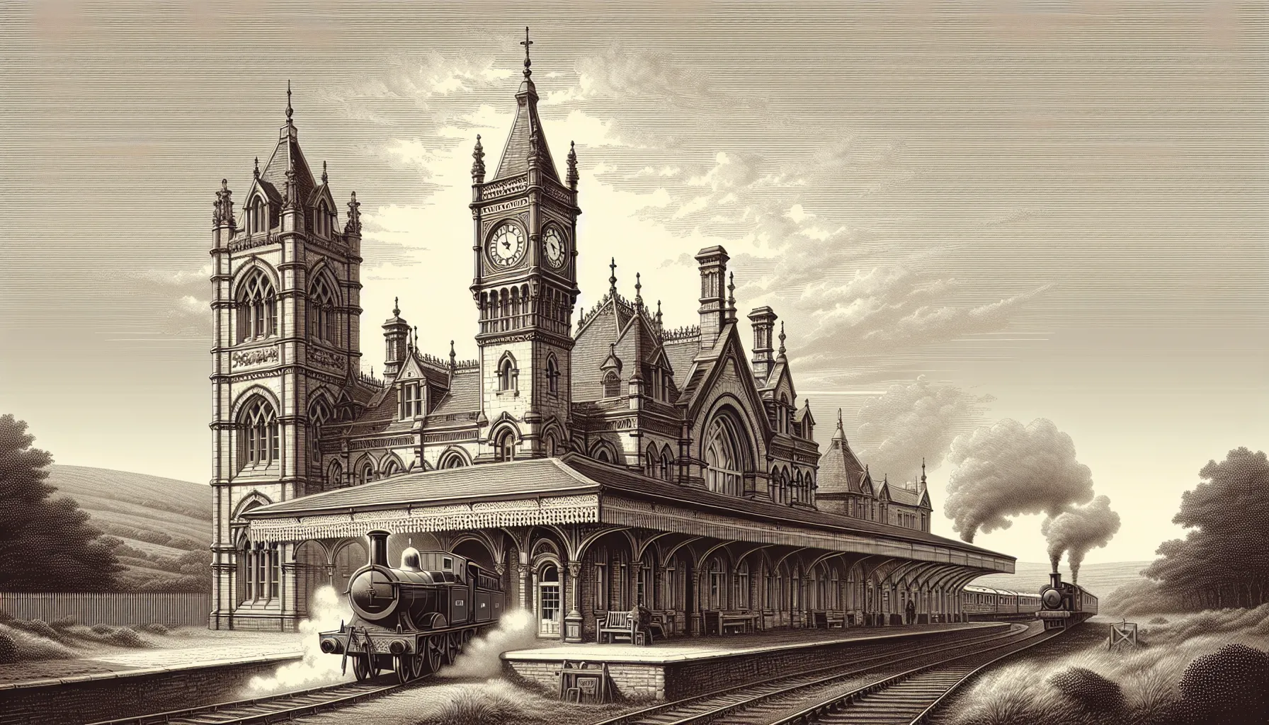 York possui um rico patrimônio de ferrovias. A cidade foi um importante centro ferroviário durante o século XIX e início do século XX, desempenhando um papel crucial no desenvolvimento da rede ferroviária britânica.

A estação de trem de York, construída em 1877, é um dos principais marcos da cidade. Esta estação histórica é conhecida por sua arquitetura impressionante